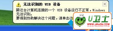 uwindows7ϵͳ֮ʾ޷ʶUSB豸