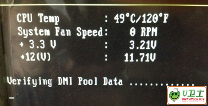 Win7 32λ콢濪Verifying DMI Pool Data