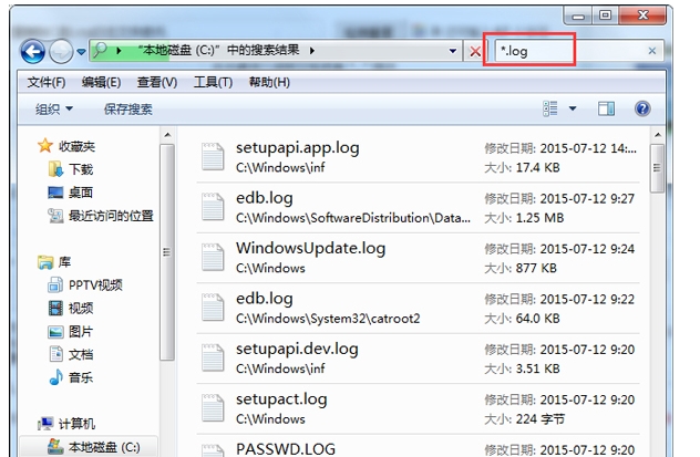 Win7ɾClog־ļ