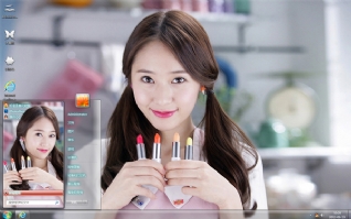 FX郑秀晶美女主题