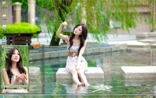 果子MM戏水美女主题