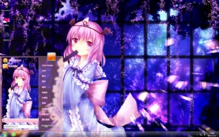 东方Project西行寺幽幽子主题