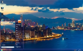 璀璨城市夜景主题
