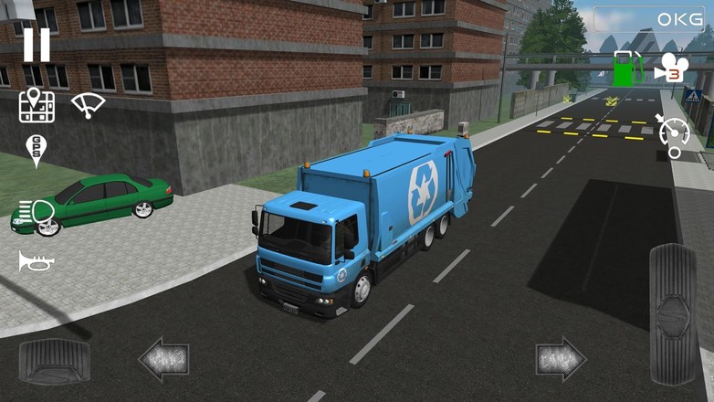 垃圾车模拟最新版下载-垃圾车模拟汉化版下载v1.5 运行截图1