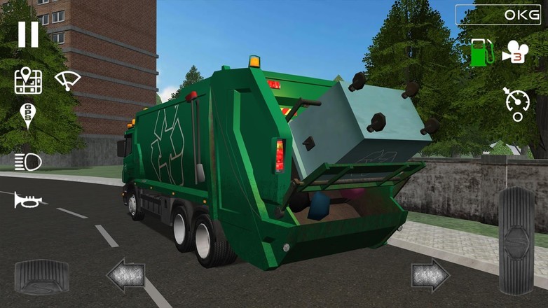 垃圾车模拟最新版下载-垃圾车模拟汉化版下载v1.5 运行截图6