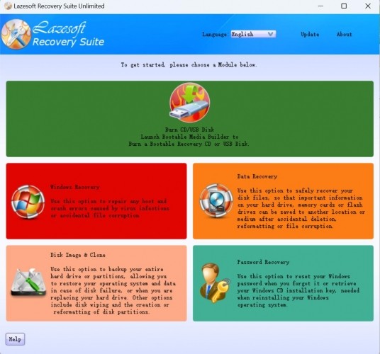 Lazesoft Recovery Suite Unlimitedɫȫ