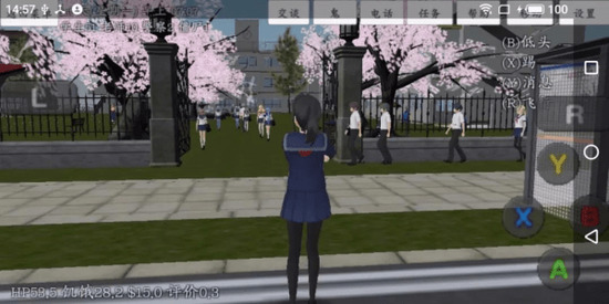 schoolgirlssimulatorӢİײ˵-У԰Ůģò˵Ӣİ(School Girls Simulator)v1.0