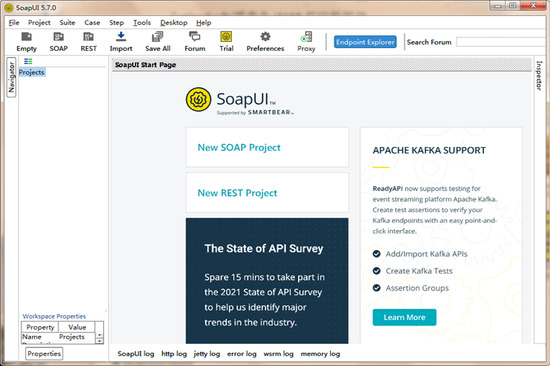 SoapUIٷ-SoapUI°v5.7.0